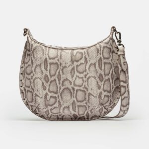 Cartera Al Hombro Luna Reptil
