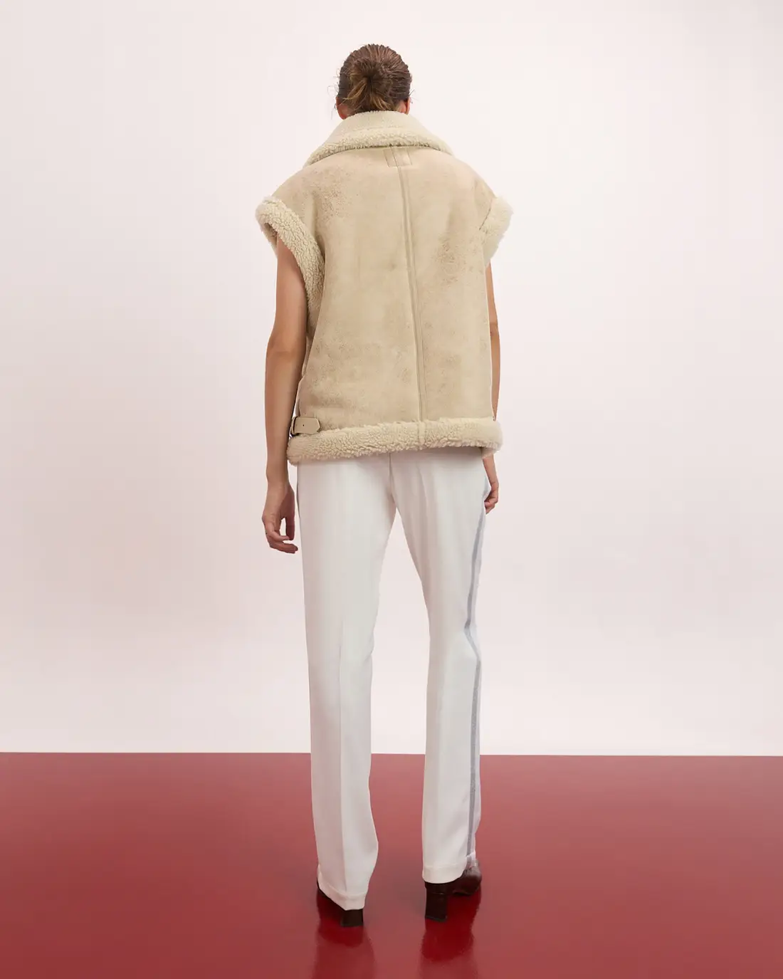Chaleco Shiga Taupe - Imagen 5