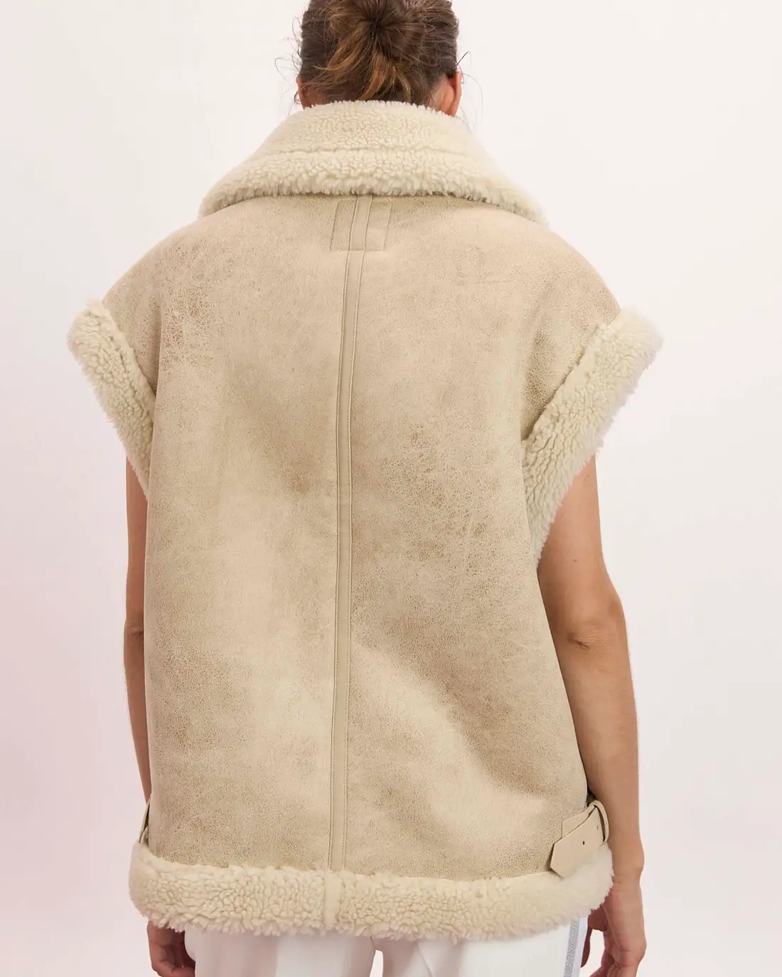 Chaleco Shiga Taupe - Imagen 2
