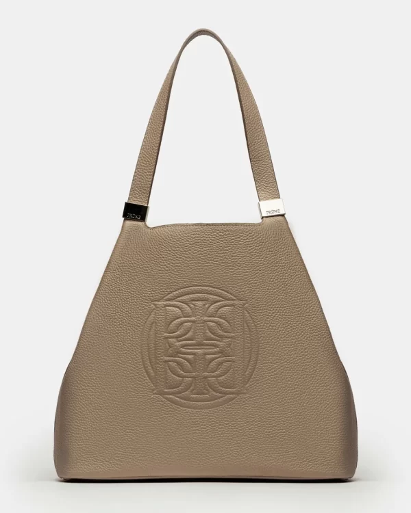 Bolso Eterial en cuero graneado