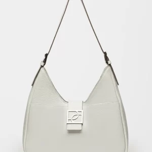 Bolso Signature en cuero graneado
