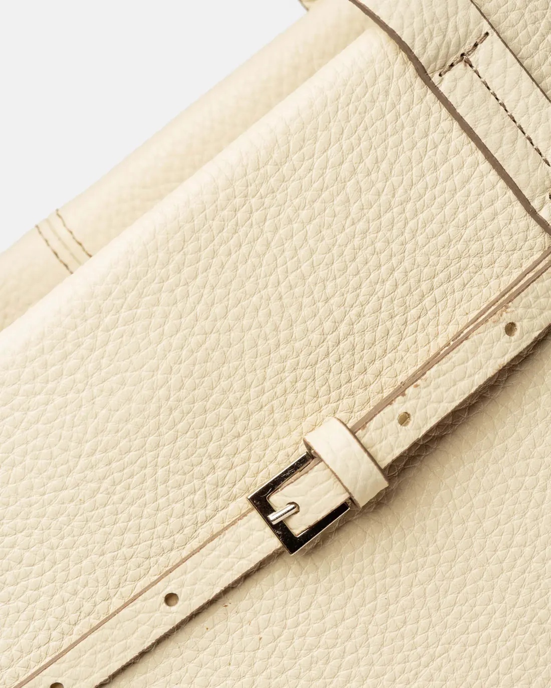 Shopper Bay en cuero graneado - Imagen 4