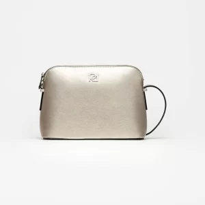 Bandolera Dyna en efecto cuero zaffiano