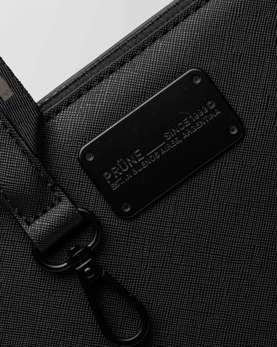 Bandolera New Penny en efecto cuero zaffiano A tono - Imagen 4