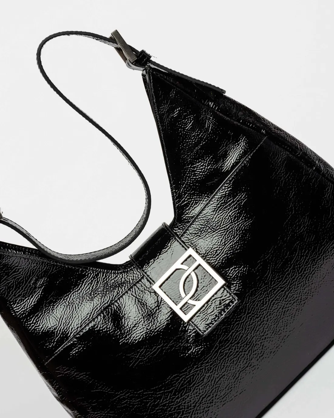 Bolso Signature en cuero charol - Imagen 3