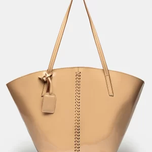 Shopper Neo Craft en cuero charol
