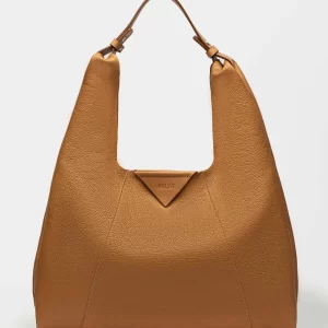 Cartera al hombro The Shopping en cuero graneado