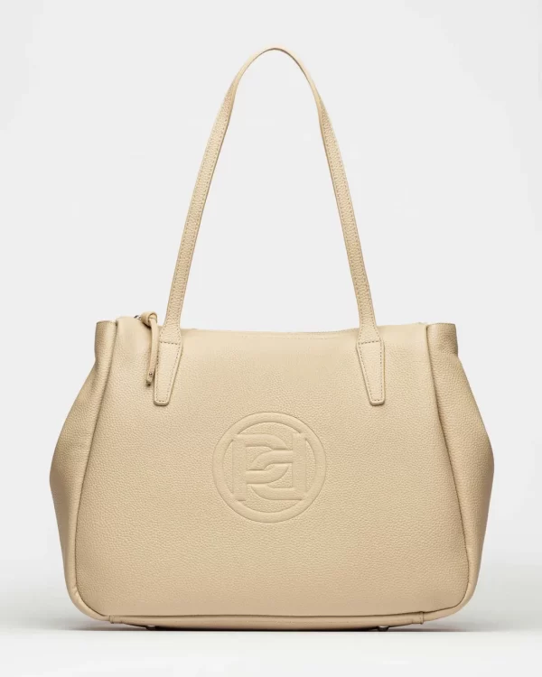 Bolso Sign en efecto cuero
