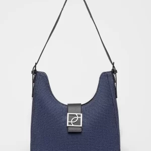 Cartera al hombro Signature en canvas